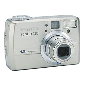 Pentax Optio 430 4MP Digital Camera with 3x Optical Zoom by Pentax
