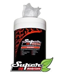 Beauty: Super Body Wipes - Canister 220 ct. - Ring to Cage