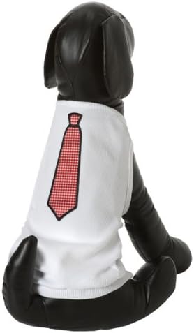 Designer Dog Tee Shirt - Tie Aplique - Medium