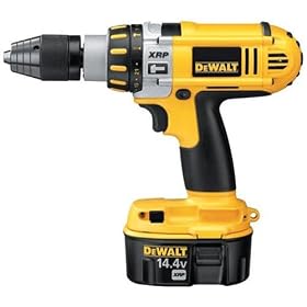 Factory-Reconditioned DEWALT DC935KAR Heavy-Duty 14.4-Volt XRP Hammerdrill/Drill/Driver