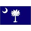 South Carolina Flag 3x5ft Nylon