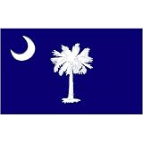 South Carolina Flag 4 x 6 Feet Nylon