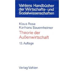 Theorie der Aussenwirtschaft