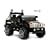 Black Ride On Hummer Style Electric Jeep