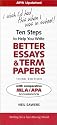 Ten Steps to Help You Write Better Essays & Term Papers