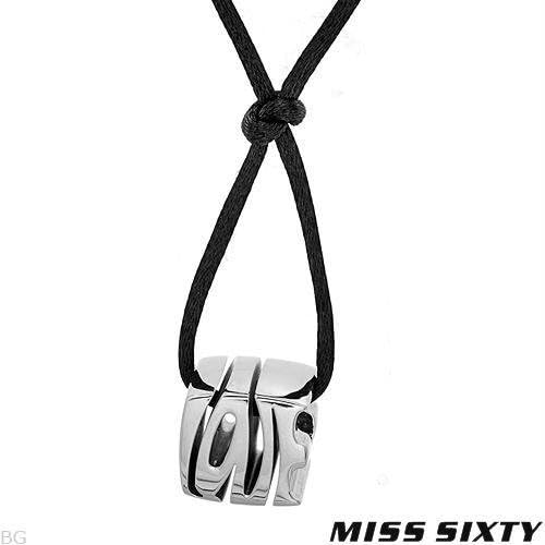 MISS SIXTY Made in Italy Impressive Necklace Made of Metallic Stainless steel - 1049849-