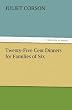 Twenty-Five Cent Dinners for Families of Six
