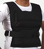 Adjustable Weighted Vest 10kg (22lbs) for Training, Running & Exercise