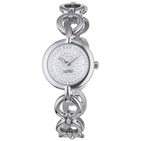 Esprit - ES102682003 - Adria Silver - Montre Femme - Quartz Analogique - Cadran Argent - Bracelet Acier Argent