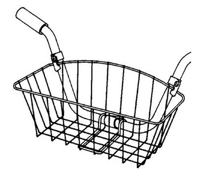Buy Childrens 20 Bike Basket Wald #145 by Wald