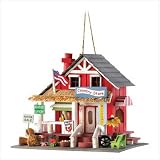 Rustic Old Time Country Store Wooden Birdhouse Decor
