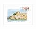 Anguillara, Art Poster by Gary Max Collins, size 10 x 8