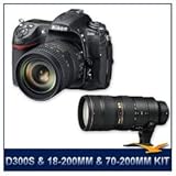 Nikon D300s SLR Digital Camera, 12.3 Megapixels, 3