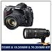 Nikon D300s SLR Digital Camera, 12.3 Megapixels, 3" LCD, 51-point Autofocus System, HD Video Recording, Kit Includes: AF-S NIKKOR 70-200mm f/2.8G ED VR II Lens & 18-200II DX VR Zoom Lens