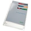 Leitz Expanding Pocket Heavy-duty Multipunched Gusseted Top Opening A4 Clear Ref 47188 [Pack of 5]