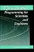Quick BASIC Programming for Scientists and Engineers