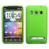 Cbus Wireless Green Silicone Case / Skin / Cover for HTC EVO 4G