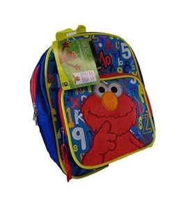 Elmo Small BackPack - Sesame Street Small School Bag