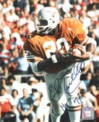 Earl Campbell Autographed/Hand Signed Texas Longhorns 8×10 Photo