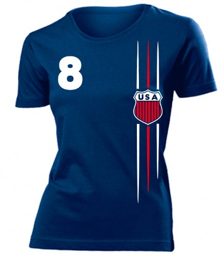 USA FUSSBALL WM 2014 FANSHIRT 3300(F-N) Gr. S