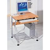 Small Computer Desk With Maple Finish