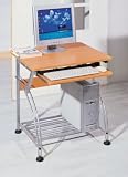 Small Computer Desk With Maple Finish