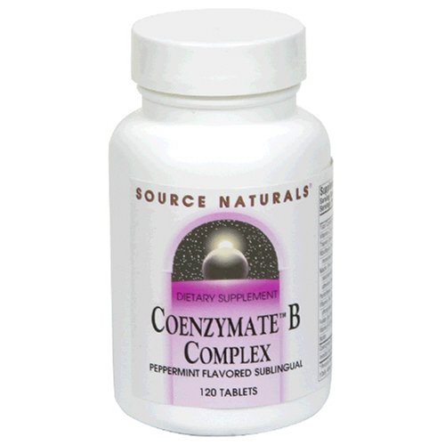 Source Naturals Coenzymate B Complex Peppermint, 120 Tablets