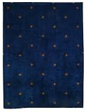 Navy Stars Cuddlewrap Plus - 60" by 80" - The "Wrap, Zip & Snap" Wearable Throw Blanket