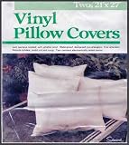 2pk VINYL PILLOW COV