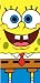 SpongeBob Square Pants Terry Velour Beach/Bath Towel