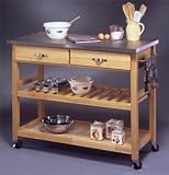 Kitchen: Medium picture for Stainless Steel Top Kitchen Cart