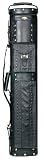 Cuetec 15-8269 Imported Leather Two Cue Case (Black)