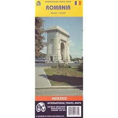 Romania Map (Travel Reference Map) by ITMB