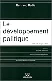 Le D�veloppement politique