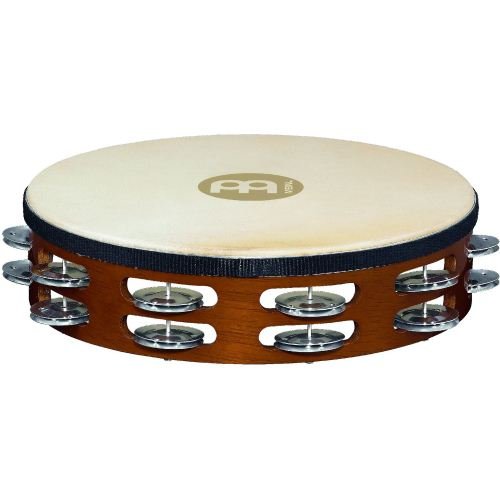Meinl TAH2A-AB Headed Holztambourines mit Aluminiumschellen 10 Zoll (25,40 cm), 2-reihig Preisvergleich