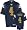 Brett Favre New York Jets/New York Titans Navy NFL Youth Replica Jersey - Medium (10-12)
