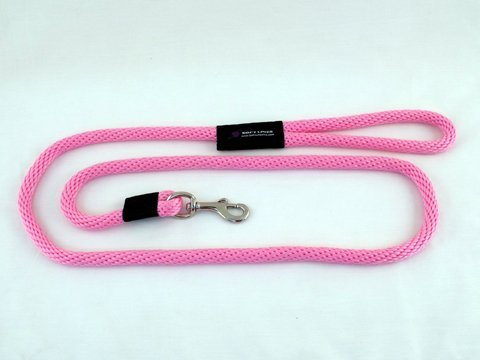 Soft Lines P10610HOTPINK Dog Snap Leash 0.37 In. Diameter By 10 Ft. - Hot Pink