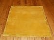 Handmade Tibetan Wool and Silk Rug 2'x2'