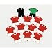 Magnetic team of football players - to complement our Football magnetic board