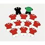 Magnetic team of football players - to complement our Football magnetic board