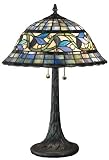 Garland Vintage Bronze Tiffany Table Lamp - QUZ-TF6601VB