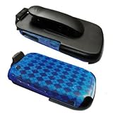 Cbus Wireless Holster Case w/ Ratcheting Belt Clip & Blue Diamond Argyle Ge ....