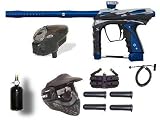 NEW SMART PARTS EOS PLATINUM BLUE PAINTBALL MARKER PACKAGE 3
