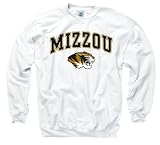 Missouri Tigers White Perennial II Crewneck Sweatshirt
