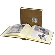 Deluxe Leather Travel Window Photo Albums 2pk - Tan