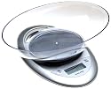 Salter 5100 5-Pound Extra Precise Electronic Kitchen Scale, Satin Silver