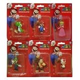 Super Mario Brothers Keychain Set of 6 with Mario, Peach, Yoshi, Luigi, Toad and Donkey Kong 419Qa12D55L. SL160 Super Mario Brothers Keychain Set of 6 with Mario, Peach, Yoshi, Luigi, Toad and Donkey Kong
