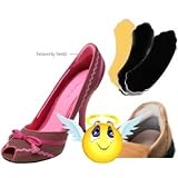 Heavenly Heelz - 3 Pairs 2 Black 1 Butter by Foot Petals