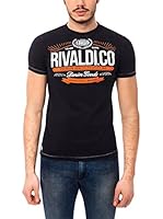 Rivaldi Camiseta Manga Corta (Negro)