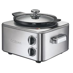 Cuisinart CSC400U Slow Cooker Stainless Steel 3.8L